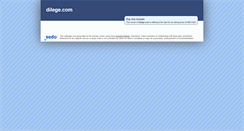 Desktop Screenshot of dilege.com